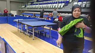 Ayşegül Sivka 0 - Ebru Banu Erdoğan 3    Fethiye Veteran Masa tenisi Turnuvası 2026