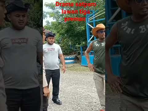 TIGA PREMAN LAWAN SATPAM video selengkapnya di channel penarik tv1