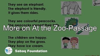 More on At the Zoo-Passage