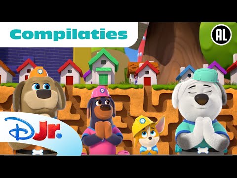 🎲  Vriendschapsspel | RoboGobo, Funhouse, Pupstruction | Disney Junior België-Nederland