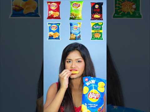 EMOJI EATING 🍟 🍟 CHIPS 🍟 🍿 EATING CHALLENGE