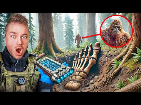 I Found GIANT BIGFOOT BONES In My BACKYARD! Shocking Discovery!