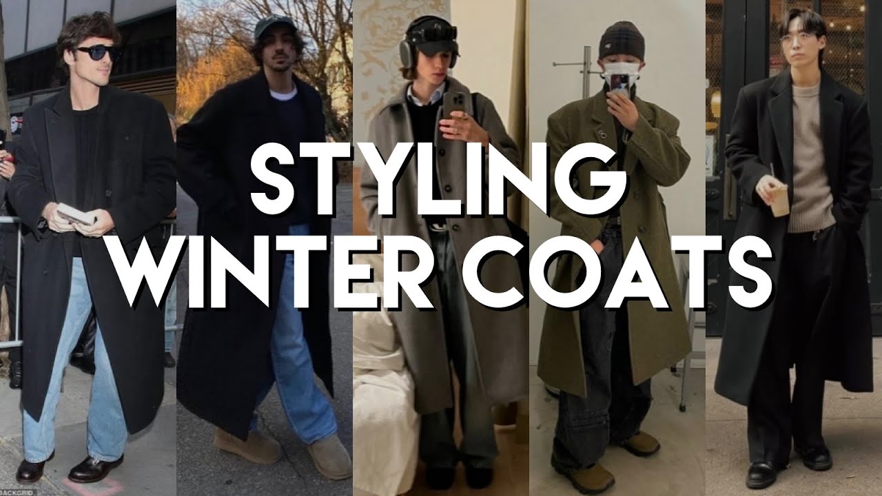 Winter Fashion Trends | Long Winter Coats | Outfit ideas | Men’s Fashion Style 2023/24
