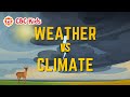 Exploring Weather and Climate Differences
