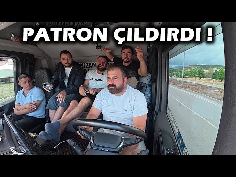1 TIR 5 ŞÖFÖR ! / Patronumla YUNANİSTAN Sınırındayız !