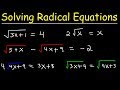 Solving Radical and Polynomial Equations