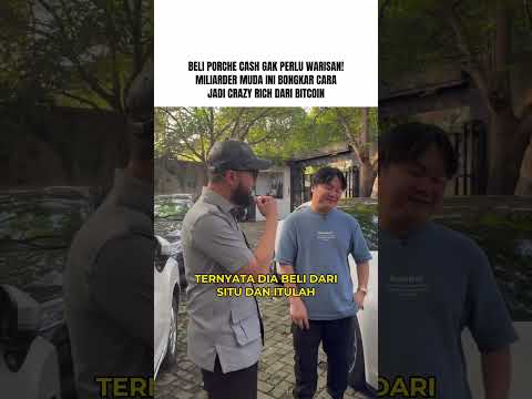 BELI PORSCHE TUNAI DARI HASIL BITCOIN!? KEVIN JONATHAN BONGKAR STRATEGI TRADING CUAN DISINI‼️