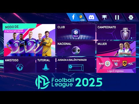 OFICIAL! FOOTBALL LEAGUE 2025 NUEVAS NOVEDADES, ESTADIOS, UEFA CHAMPIONS LEAGUE, LIGAS Y GRAFICOS HD