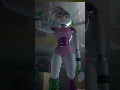 ¿QUE PASARIA SI GLAMROCK CHICA FUERA HUGGY WUGGY EN POPPY PLAYTIME? (FNAF SECURITY BREACH) #shorts