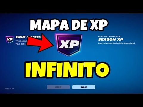 *MAPA DE XP AFK ROTÍSIMO* COMO SUBIR RÁPIDO de NIVEL en FORTNITE! SUBE 50 NIVELES! XP CAPÍTULO 6