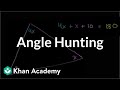 Angles in Triangles and Parallel Lines