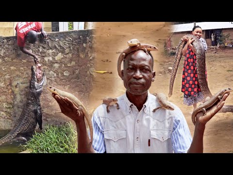 Familia Yaamua Kujenga Urafiki Na Nyoka Hatari Duniani | KIjiji Kizima Kinaiogopa Hii Familia