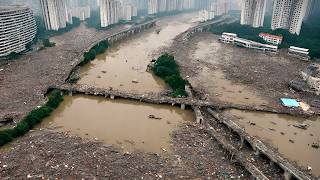 Drowned Megacity: Typhoon Co-May Turned Shanghai Into a Trap in China
