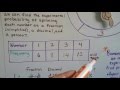 Experimental Probability Concepts