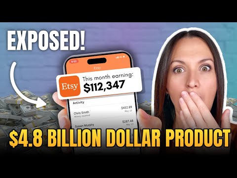 Copy this UNTAPPED Etsy Strategy! (FULL Tutorial + $112k Product REVEALED)