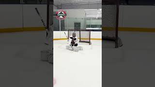 Ava Lok with a textbook RVH post entry, exit, and glove save | Goalie Clip