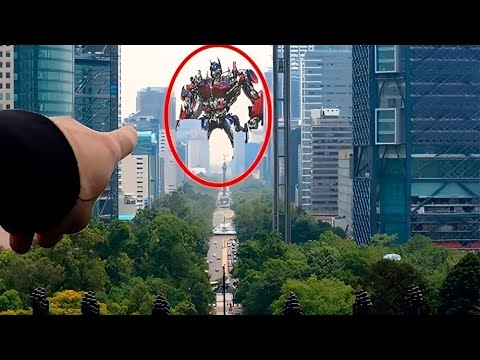 7 Transformers REALES Captados en Video