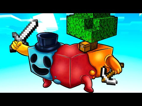 SKYBLOCK POPPY PLAYTIME 4 with DOEY THE DOUGHMAN!