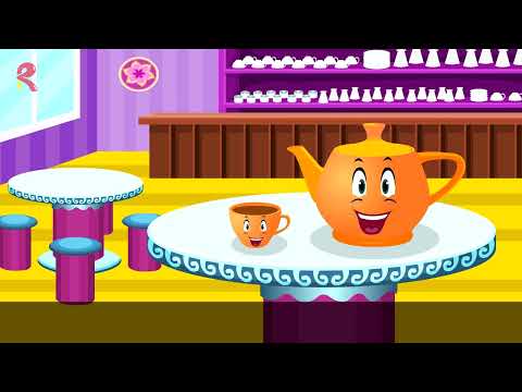 I am a Little Teapot Short and stout | Kids Classic Nursery Rhyme