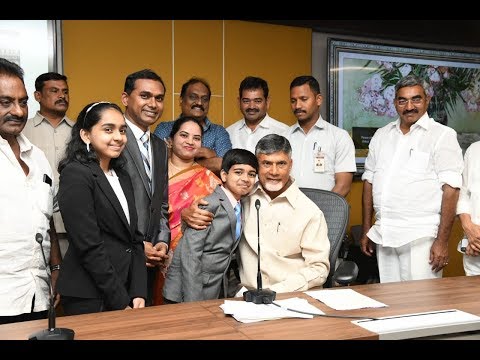 Meeting with Andhra Pradesh Former Chief Minister Honorable Chandrababu Naidu garu