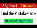 BODMAS and Operations in Mathematics