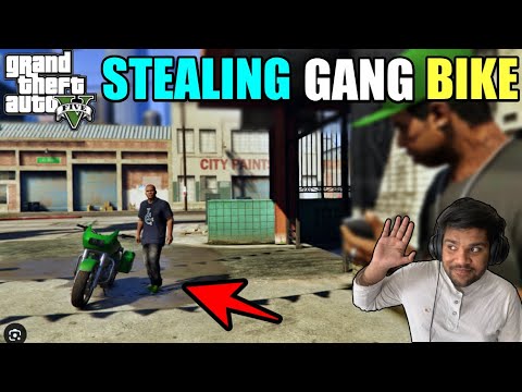 GTA 5 : STEALING FRANKLIN BIKE