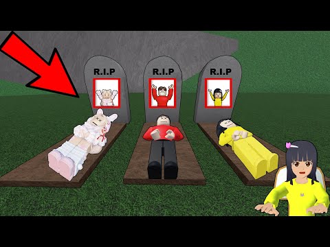 Yuta, Mio Dan Baby Celine Lihat Ada Surga Dan Neraka Di Dalam Kuburan || ROBLOX