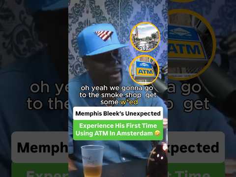 Memphis Bleek’s Unexpected Experience Using An ATM His First Time In Amsterdam 🤣