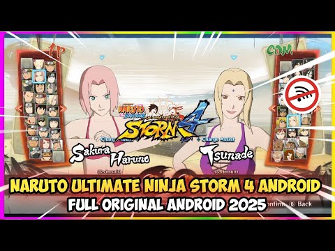 Naruto Shippuden Ultimate Ninja Storm 4 Yuzu Terbaru di Android Ukuran Kecil Offline