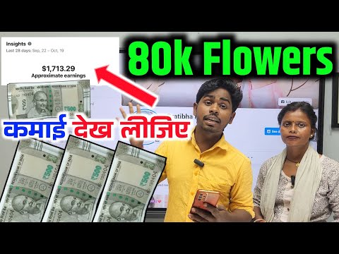 80k Facebook वाला page कमाई देख लीजिए | Facebook big problem | facebook flower kaise badhaye 2024