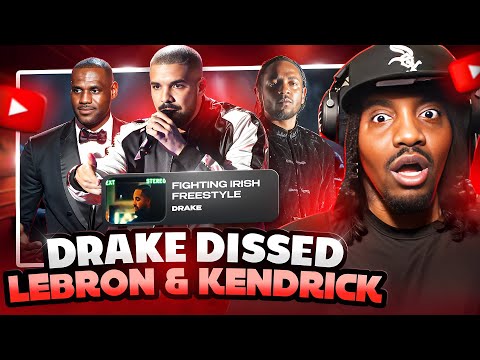 DRAKE DISSED LEBRON & KENDRICK ON NEW FREESTYLE!