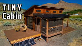 She Converted a Shed into a Beautiful Tiny Cabin on 13-Acres