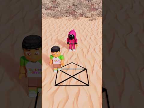 WHO CAN GET IT RIGHT in SQUID GAME #shorts #roblox