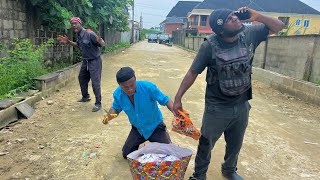 Money in bag ll Markangelcomedy ft mumu police comedy 