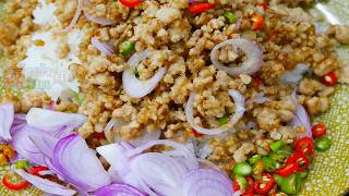 หมูสับคั่วปลาเค็ม เมนูบ้านๆ อร่อยง่ายๆ หอมฟุ้งๆ  คลุกข้าวสวยร้อนๆ อร่อยเบิ้ลข้าวจนลืมอิ่ม