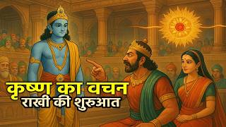 सुदर्शन चक्र से घायल हुए कृष्ण, तब द्रौपदी ने दिया साथ | रक्षाबंधन की सबसे शक्तिशाली कथा