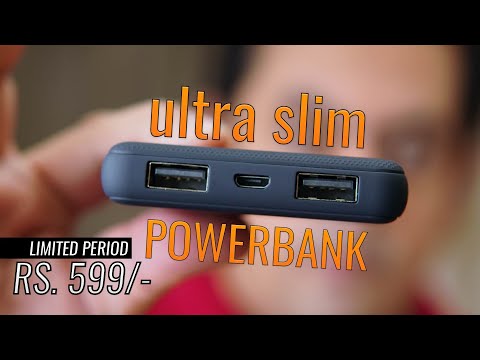 (HINDI) URBN Power 10000mAh Li-Polymer Ultra Slim Power Bank Rs. 699