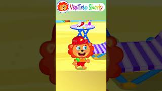 Lion Family | Clothes Are Gone! Lucky, Don't Tease Me | Cartoon for Kids
