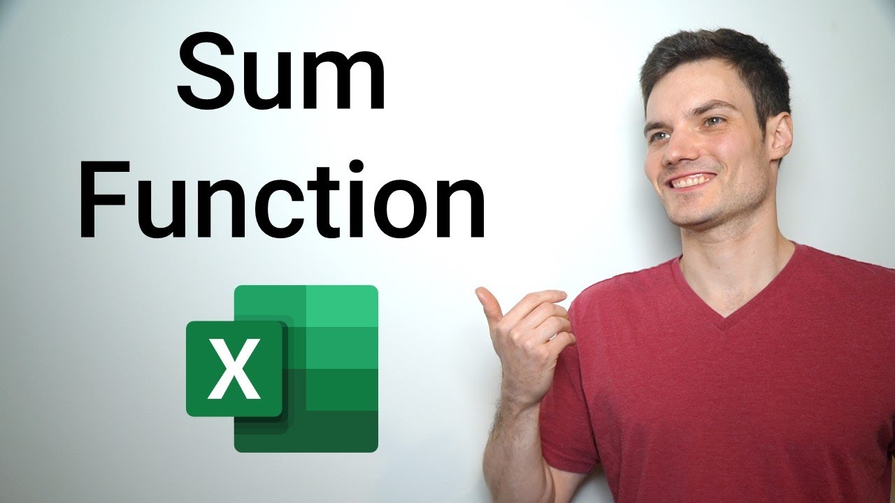 How to Use Sum in Excel Kevin Stratvert