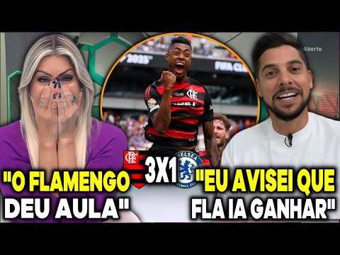 JOGO ABERTO FLAMENGO "RENATA E CICINHO SE RENDERAM AO MENGÃO" O MALVADÃO BOTOU OS INGLESES NA RODA