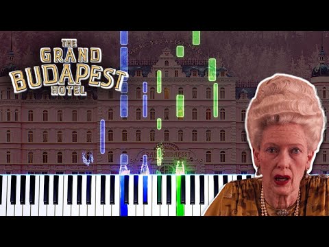 A Prayer for Madame D - The Grand Budapest Hotel (Piano Tutorial)