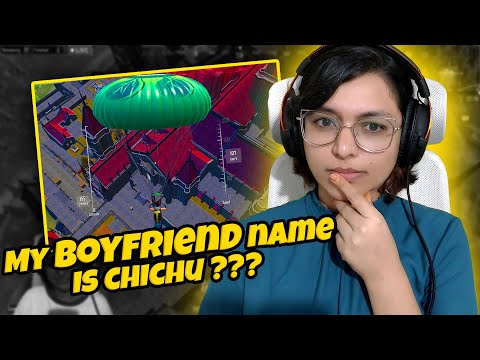 My boyfriend name is chichu ???? | Solo vs Squad Funny PUBG Live Highlights