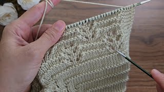 Görenler Bayıldı  ✅️ 1 Yaş Bebek Yelek Yapımı ✅️ Yakadan Başlama Yelek Modeli 