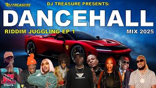 DANCEHALL MIX 2025 | BEST DANCEHALL RIDDIM 2025 - MASICKA, VALIANT, VYBZ KARTEL & MORE | DJ TREASURE