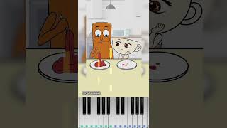 Frozen noodle PRANK Tung Tung Tung Sahur @Opilasokewt - Piano Tutorial