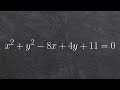 Understanding Completing the Square and Circle Equations