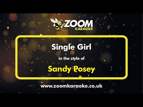 Sandy Posey – Single Girl – Karaoke Version from Zoom Karaoke