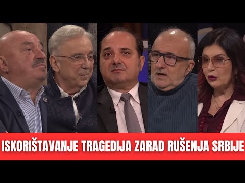 CIRILICA - Ko razvaljuje Srbiju - Iskoristavanje nezapamcenih tragedija zarad rusenja poretka