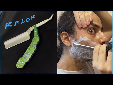 Making Straight Razor and shaving with it