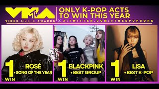 Rose, Lisa คว้ารางวัลในงานVMAs 2025 ไปได้รวม 3 รางวัลในปีนี้